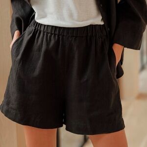 Jenni kayne linen Logan shorts